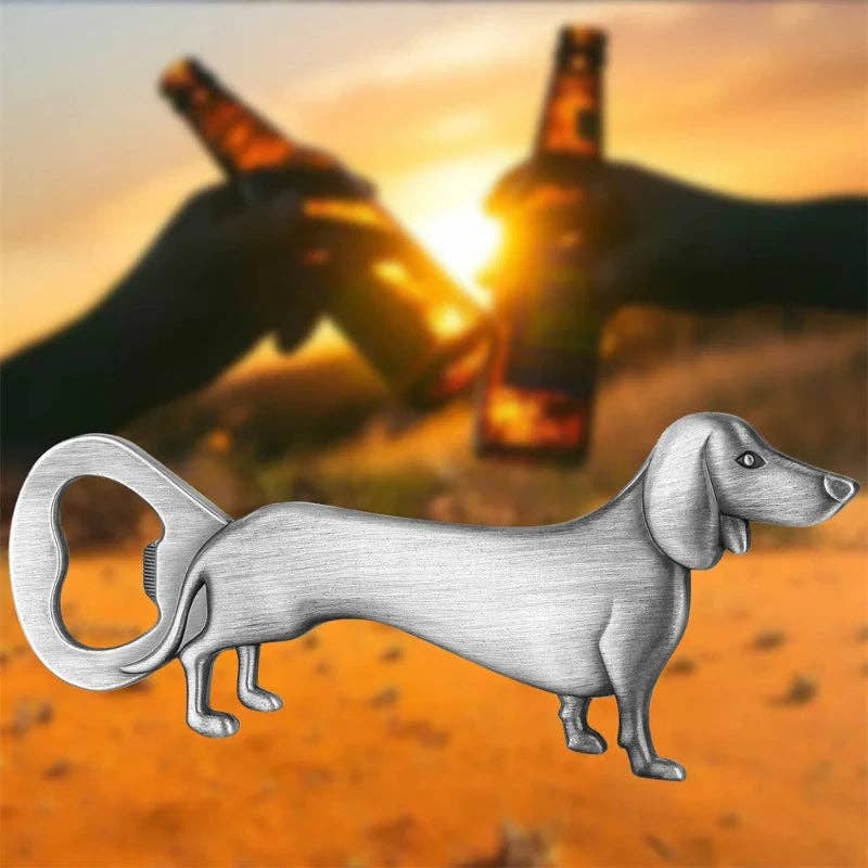 Kiyo Home – wholesale Bottle/wine opener – Dachshund Bottle Opener | Church Key | Bartender Key0