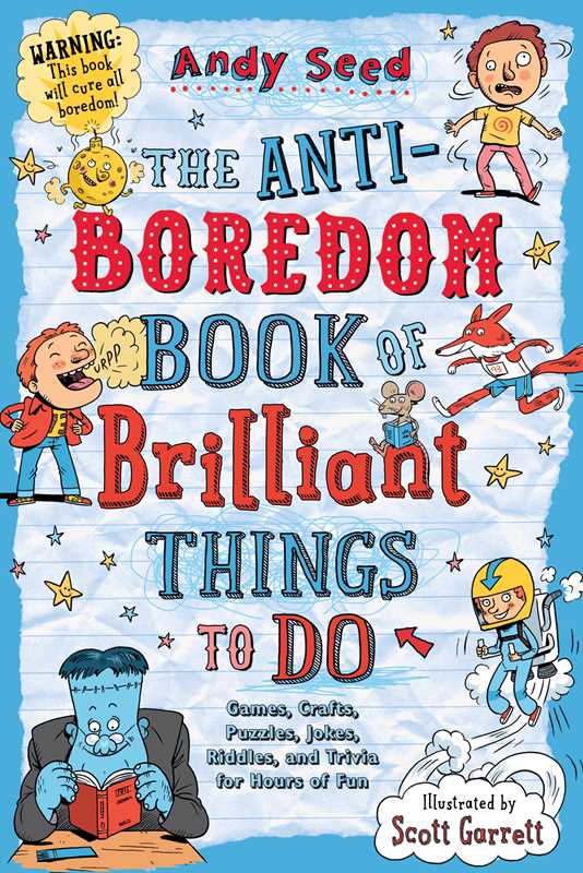 Simon & Schuster - Wholesale Coloring & Activity Book - Kids & Baby - Anti-Boredom Book of Brilliant Things to Do by Andy Seed0