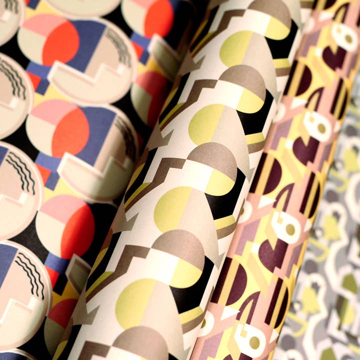 Pepin Press - Vente Feuille de papier cadeau - Livre cadeau et papier créatif Art Déco Vol. 75