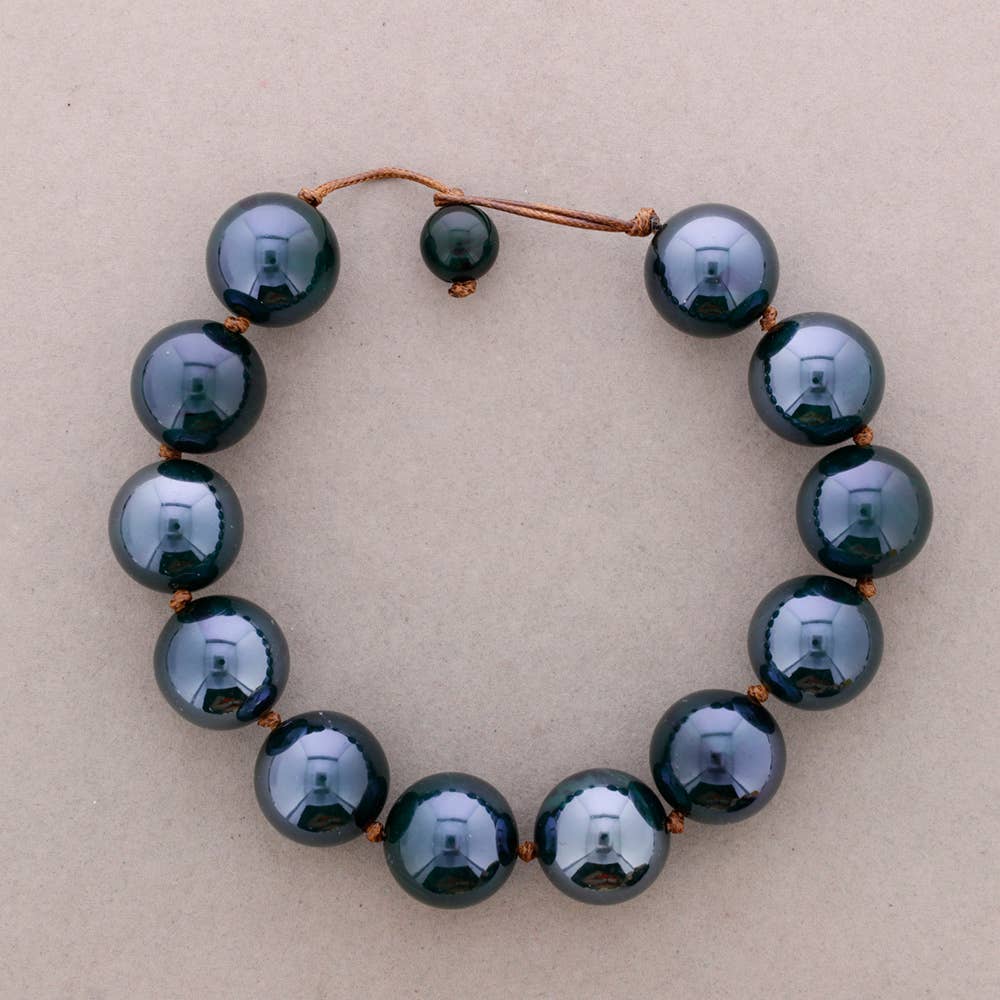 Sonata - Wholesale Beaded/Pearl Necklace - Choker Beaded Resin Balls (B)6