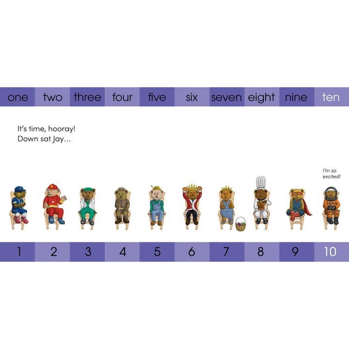 Simon & Schuster - Wholesale Baby & Toddler Book (0-2) - Ten Purim Bears by Ron Atlas4