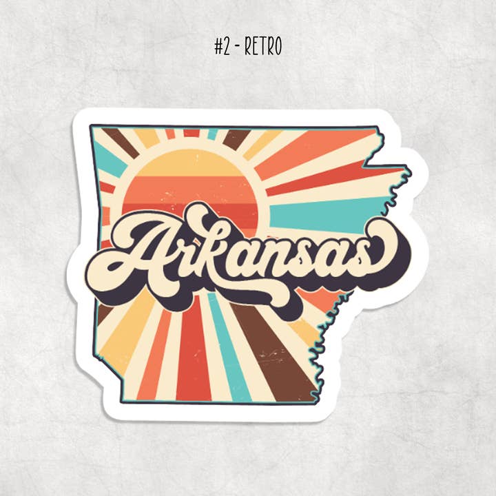 Expression Design Co - Wholesale Sticker - Arkansas Stickers2