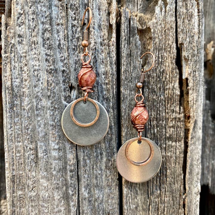 Aquarius Earrings,Pink for wholesale by Casa Kira