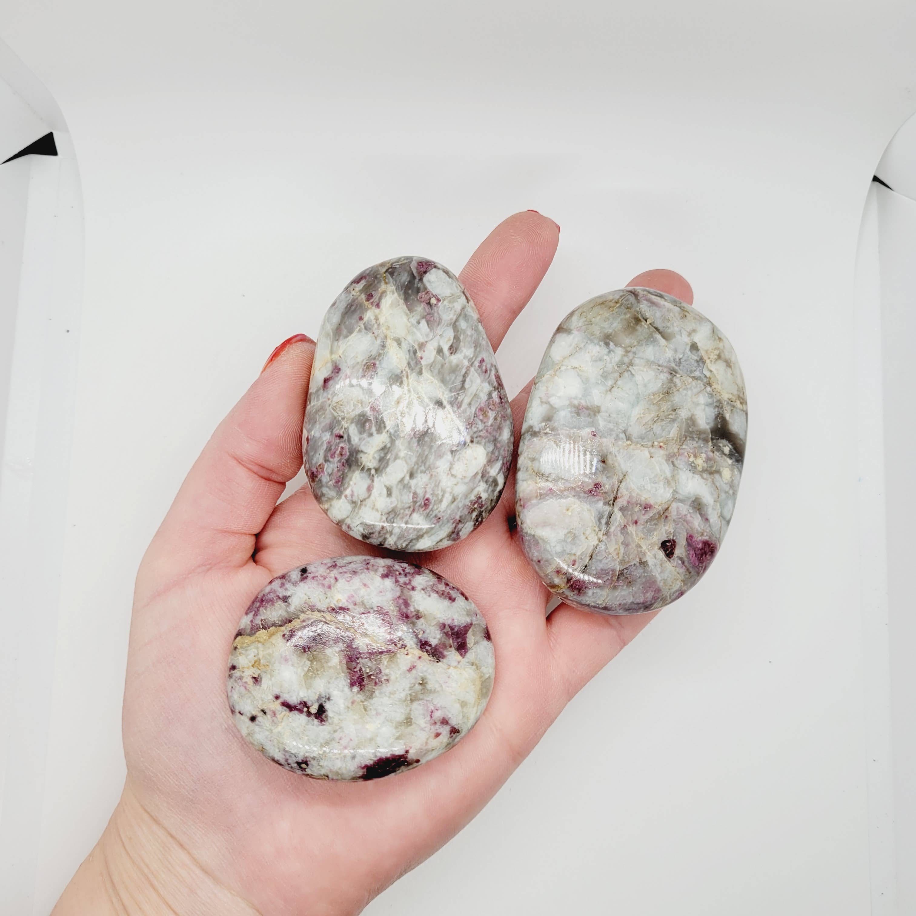 The Raven's Edge - Vendita all'ingrosso Pietra/cristallo spirituale - Pietra di palma tormalina rubellite Madagascar7