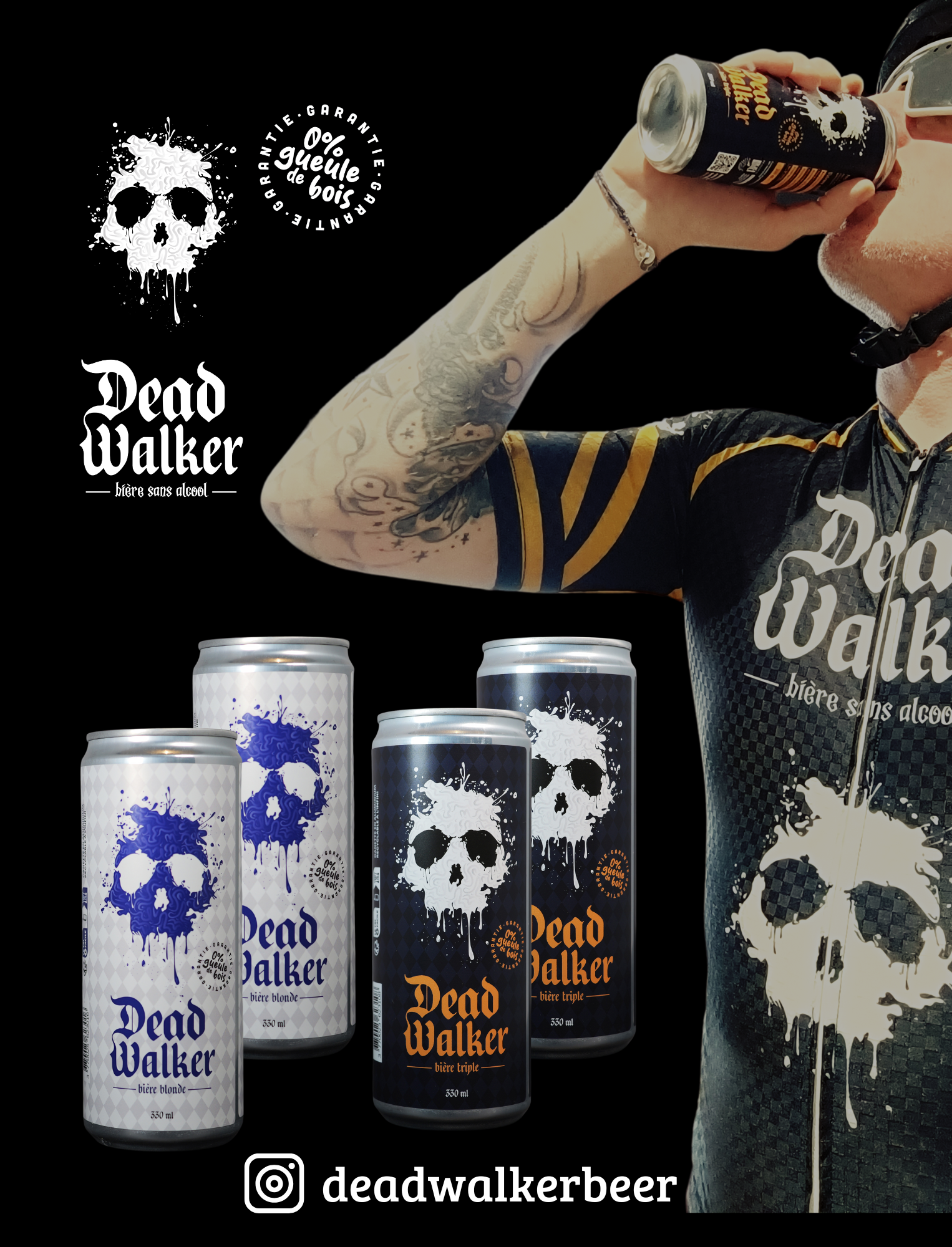 DEAD WALKER – wholesale Alkoholfri öl – DEAD WALKER alkoholfri trippelöl 0 % (24x330 ml)6