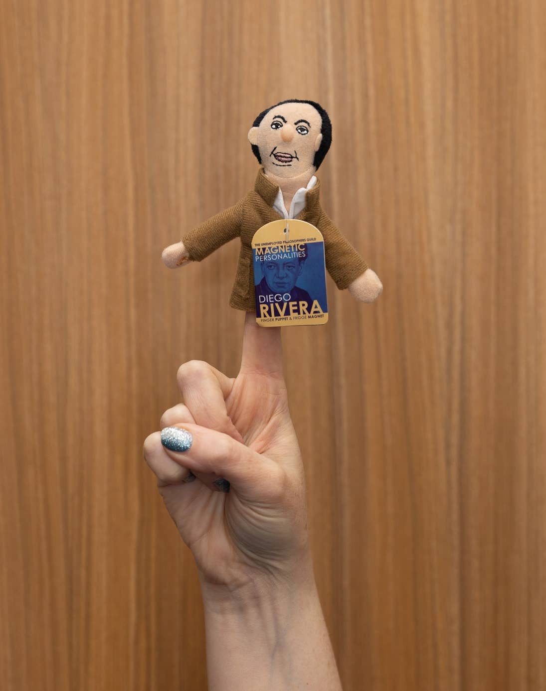 Unemployed Philosophers Guild – Fantoche de dedo - Crianças e bebés por atacado – Fantoche de dedo Diego Rivera2