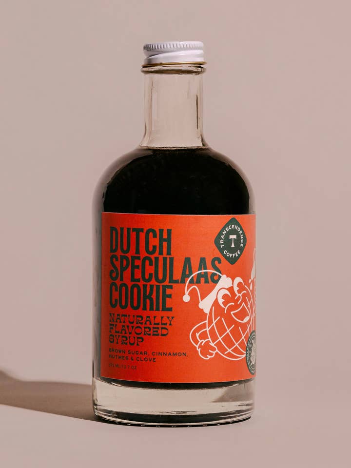 Dutch Speculaas Cookie Syrup for wholesale by Transcendence Coffee