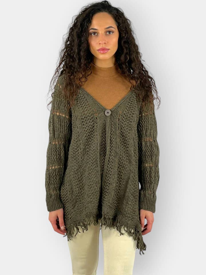 BanBat - Wholesale Jacket - Women's - Women's V-neck cardigan - 17100