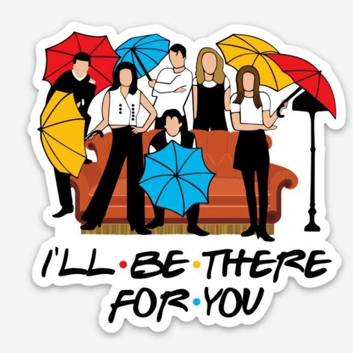 Southern Bell Market - Vendita all'ingrosso Adesivo - Adesivo Amici1