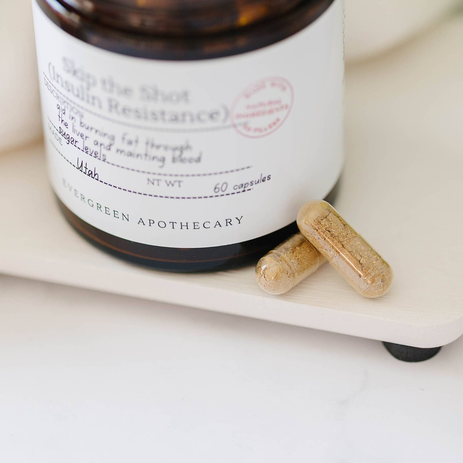Evergreen Apothecary - Wholesale Oral Supplement/Vitamin - Skip the Shot, Insulin Resistance, Weight Loss Aid Capsule3