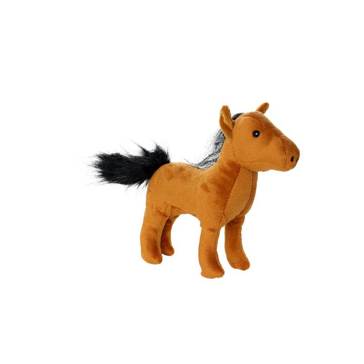 Tuffy Dog Toys - VIP Products - Venta al por mayor Juguete de goma - Perros - Juguete de peluche para perro Mighty Jr Farm Horse3