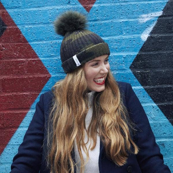 Klassischer bedruckter Hut - Green Camo für den Großhandel von Bobbl