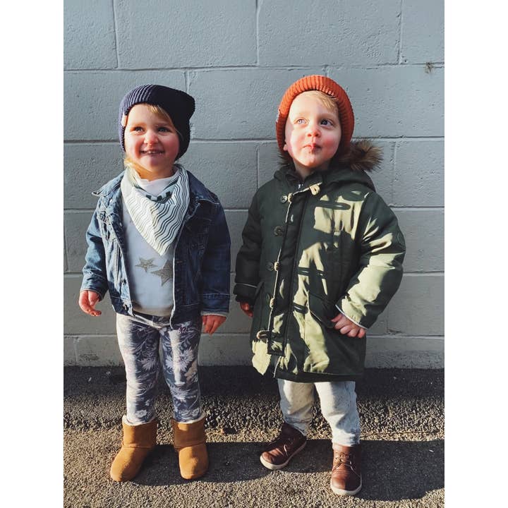 Kids Weekend Warrior Organic Toque for wholesale by NOVEL SUPPLY CO.