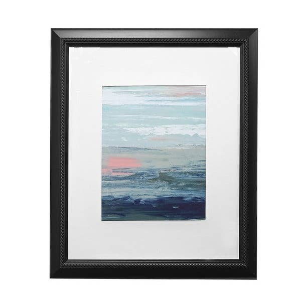 10.5" X 13.5" Matted Picture Frame (Arcadian Black) for wholesale by Maison Concepts Inc