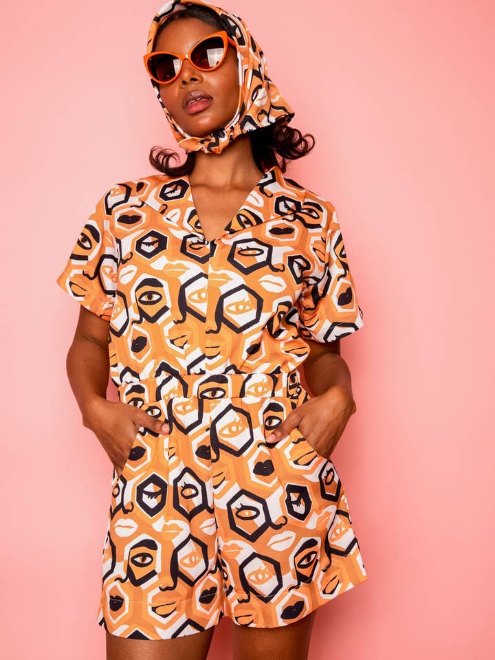 Headspace Romper for wholesale by Dazey L.A.