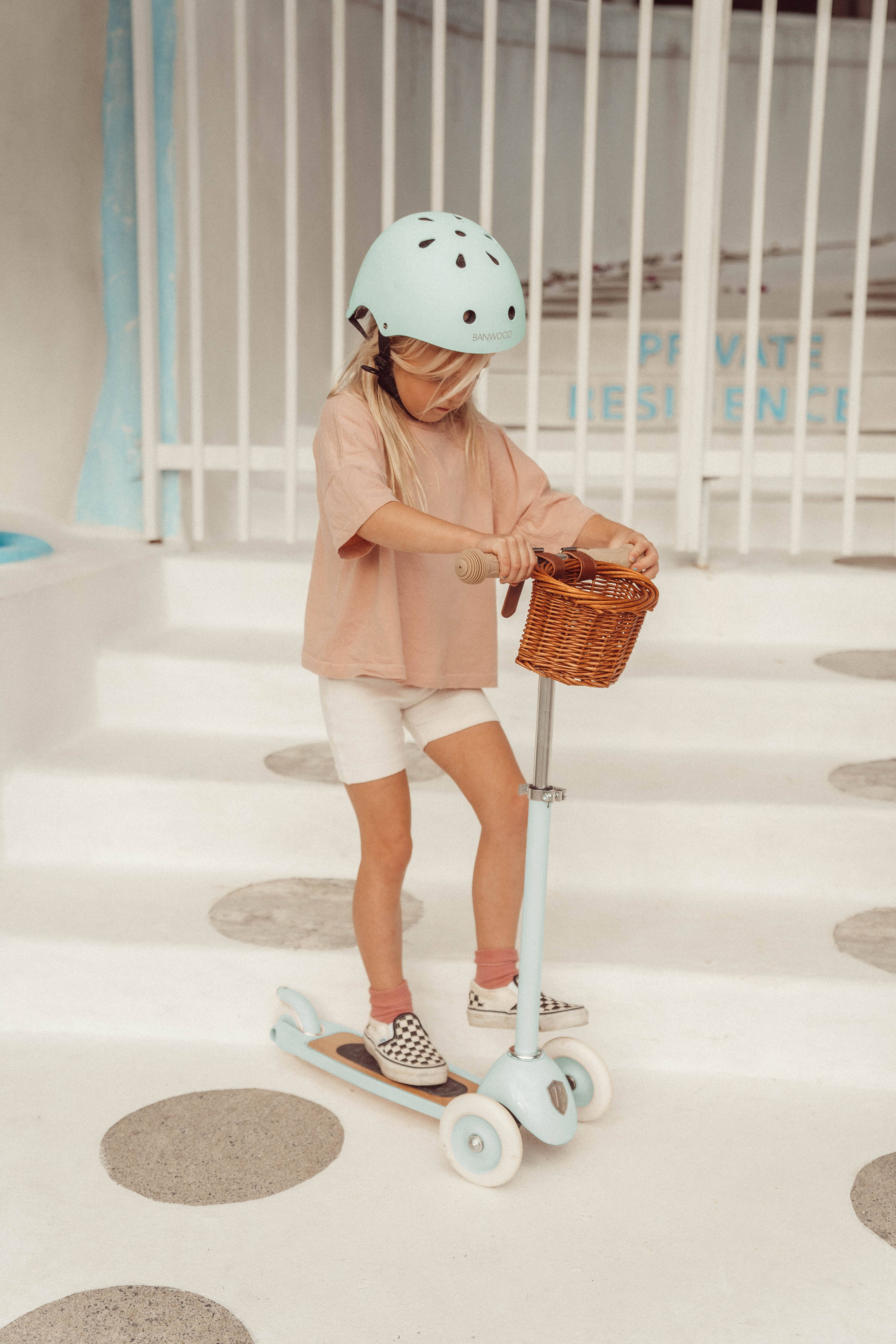 Banwood Inc - Wholesale Bike/Scooter - Kids - BANWOOD 3-WHEEL SCOOTER VINTAGE - PALE MINT1