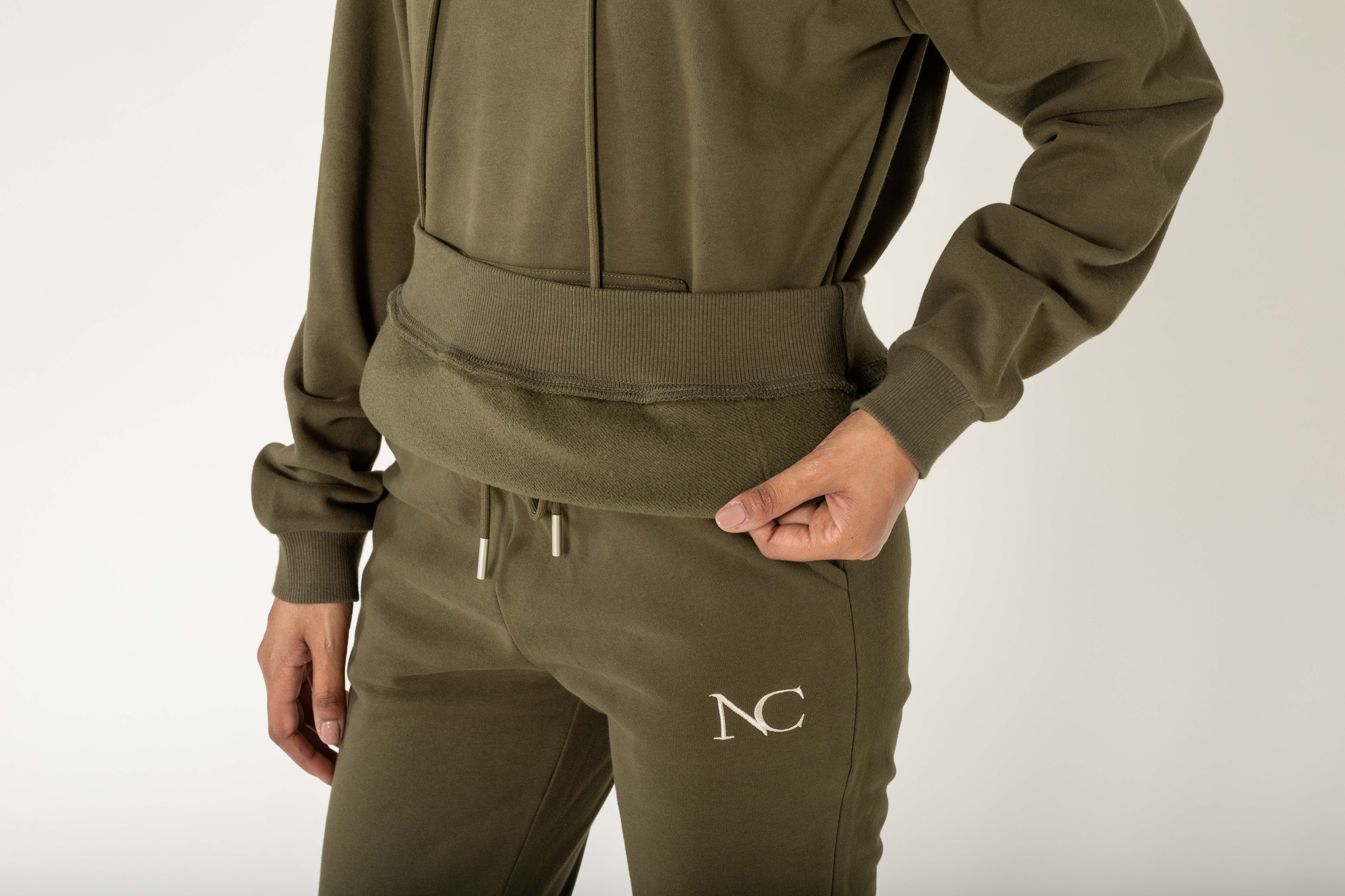 Nina Carter - Wholesale Activewear Set - Women's - Nina Carter Jogging Set with Hood + Tight Socks F020+F02111