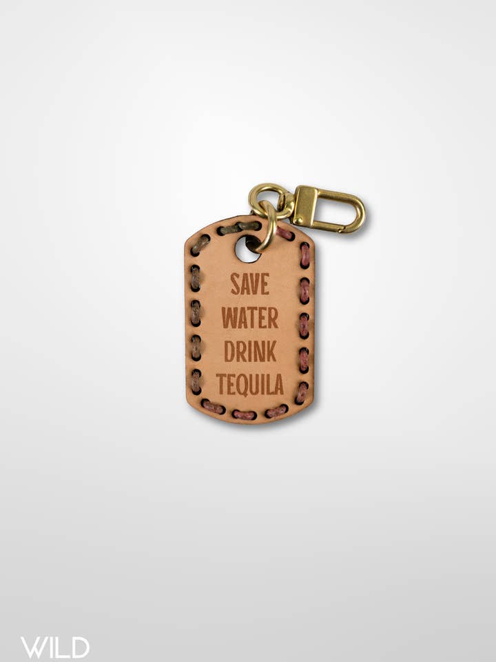Ahorra Agua Bebe Tequila - Placa de Perro para venta al por mayor de Wild Threads