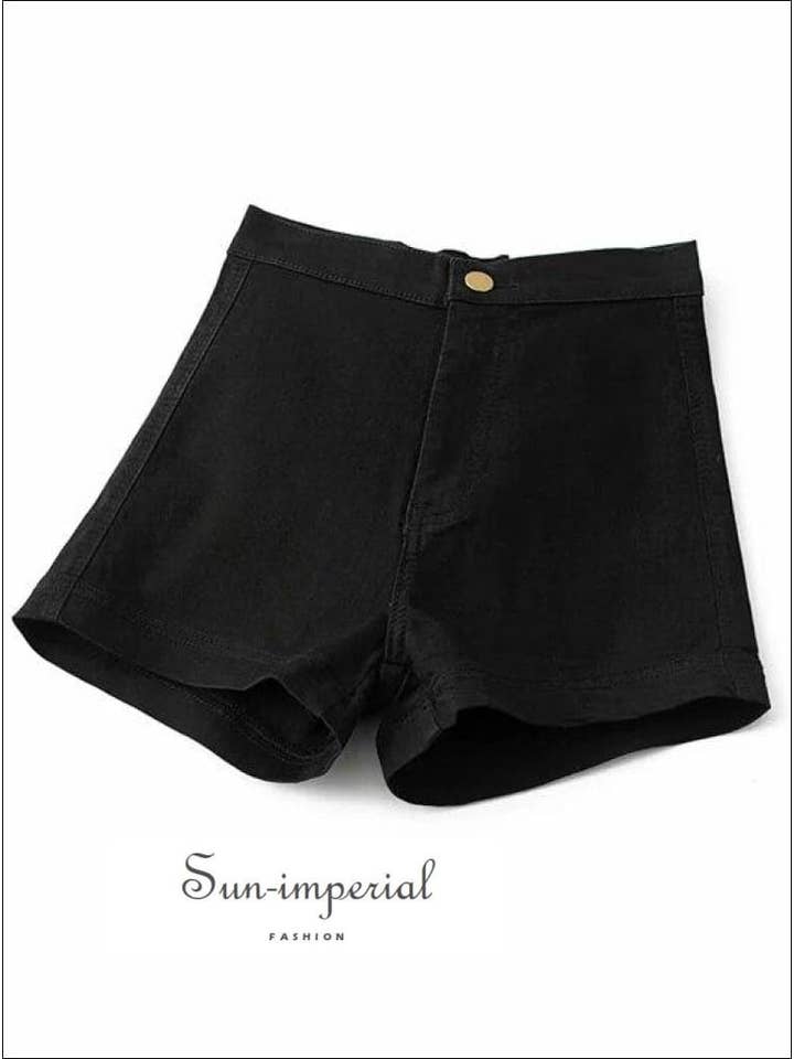 Sun Imperial - Wholesale Shorts - Women's - Women Vintage Apparel Slim Bottom Tight-fitting High