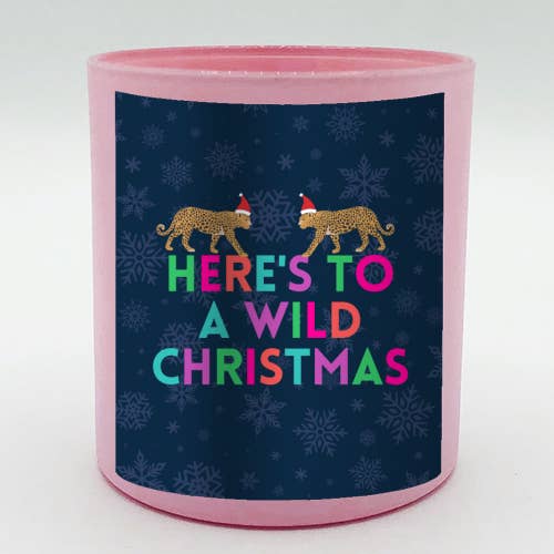 ART WOW - Wholesale Jar/Filled Candle - Scented Candles 'Here's to a Wild Christ1