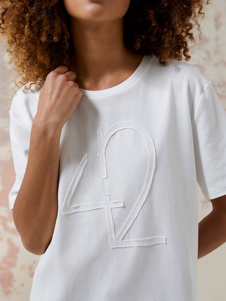 RELAXED TEE 42 CUTAWAY TEE for wholesale by East 42nd