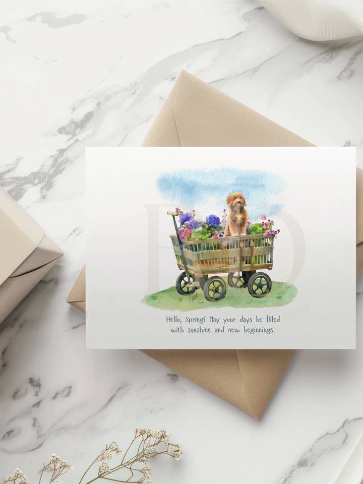 Cartão de carrinho de rabiscos por atacado de Ramsaydigitals