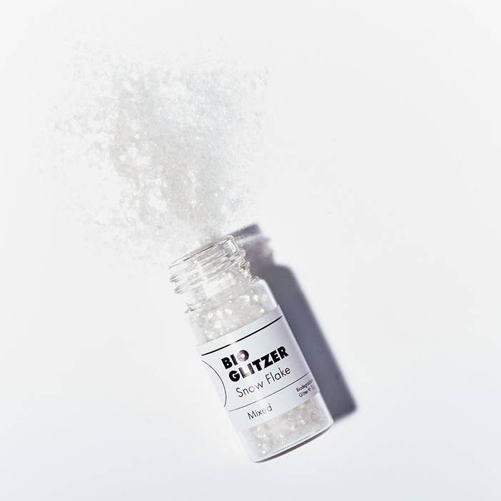 BIOGLITZER | SNOW FLAKE | 5 GRAMM für den Großhandel von BIRKENSPANNER