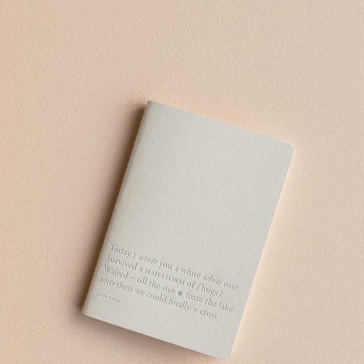Tinne Mia - Wholesale Notebook - Bullet journal A6 - Cloud Dancer - FSC Mix