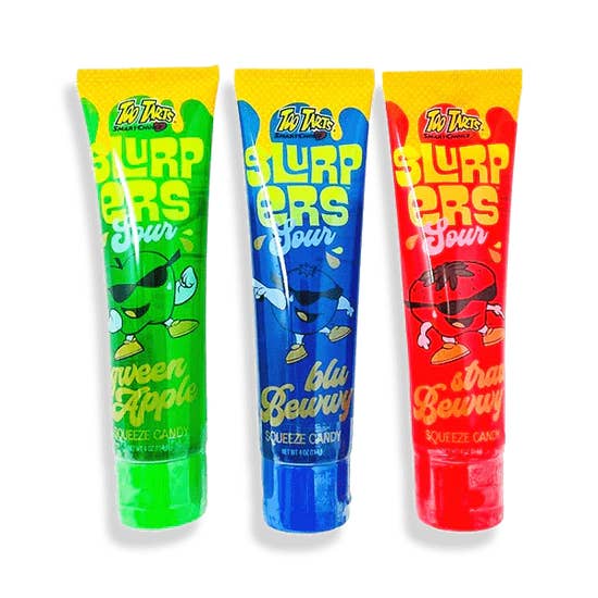 Sugar Bear Candy - Wholesale Gummy - Sour Slurpers Squeeze 12 ct.1