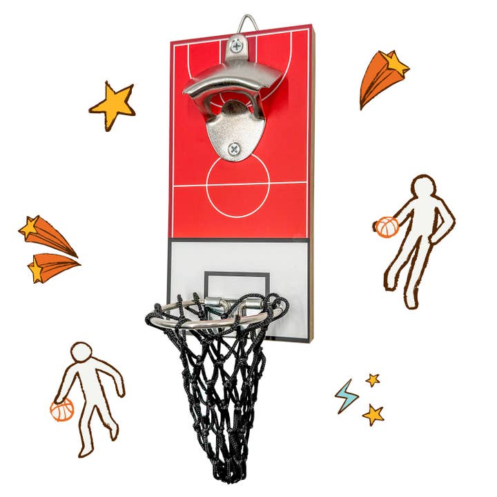 Mad Monkey GmbH - Wholesale Bottle/Wine Opener - Mad Monkey - Basketball Wall Bottle Opener3