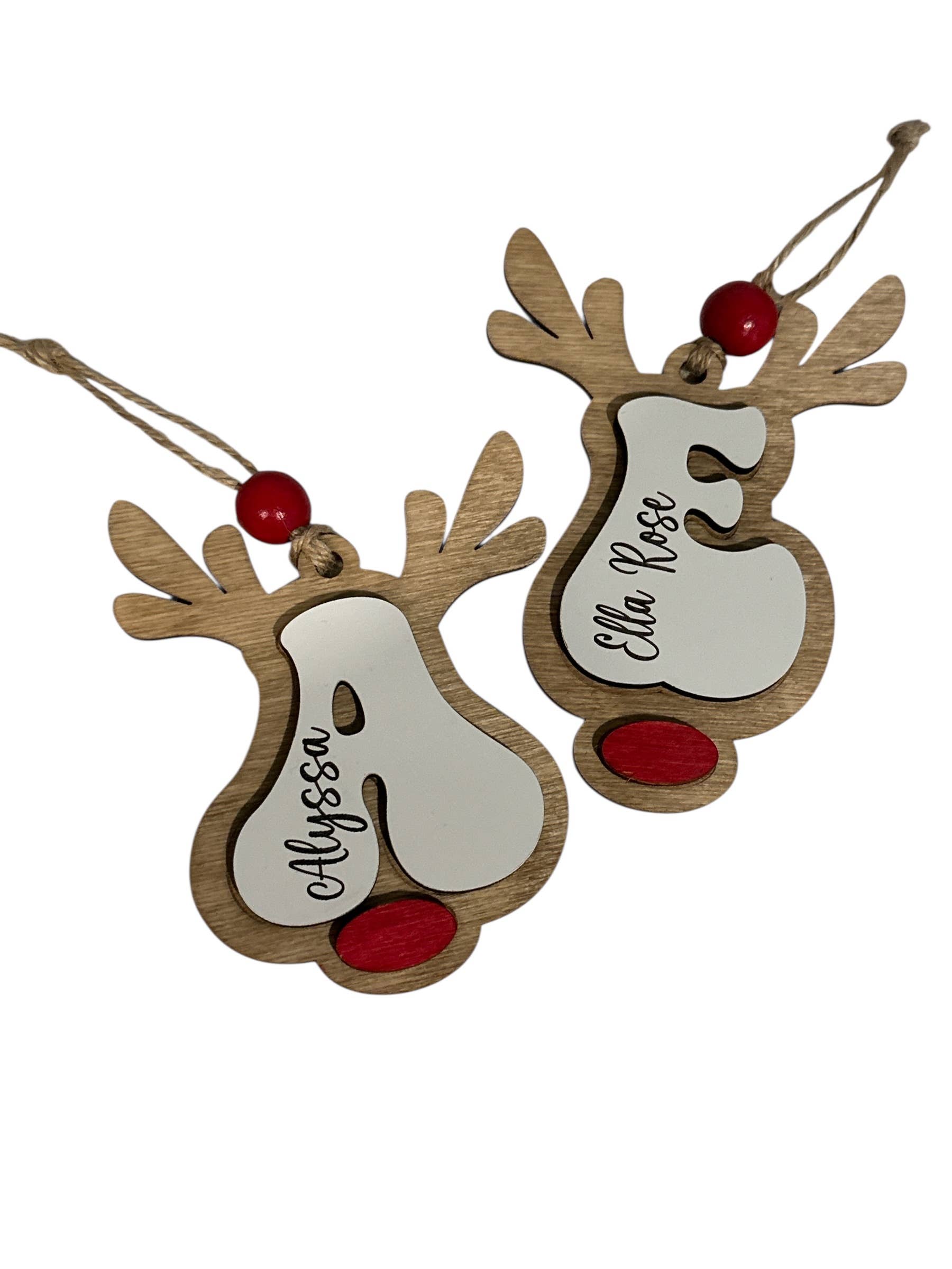 Griswold's Galore - Wholesale Ornament - Reindeer Initial Ornament 1