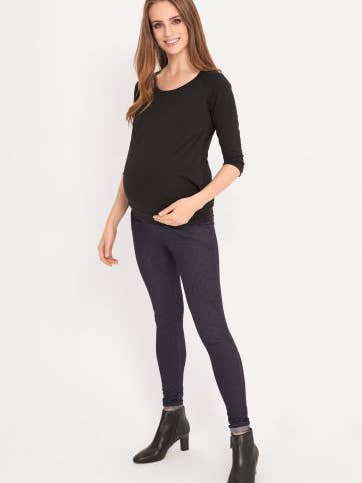 MEDSLEEVE TOP ROUND NECK BLACK for wholesale by Cool Mama