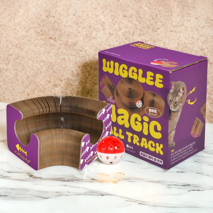 Olchi - Wholesale Pet Toy - Cat - WIGGLEE MAGIC BALL TRACK (CAYA-TO9521)