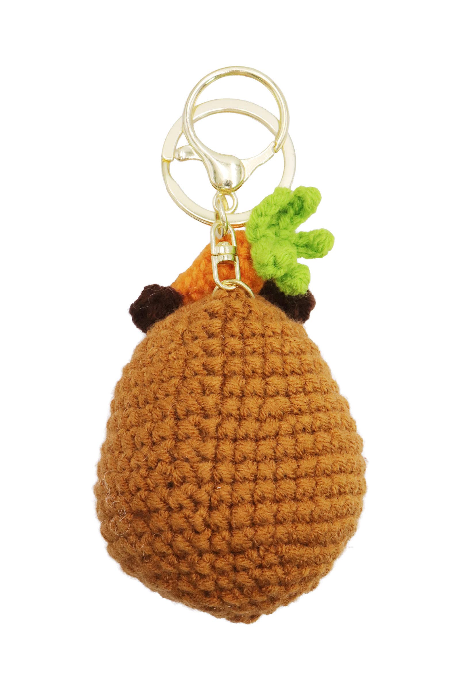 ASSORTED Capybara Fruits And Veggies Crochet Key Chain for wholesale on Faire11
