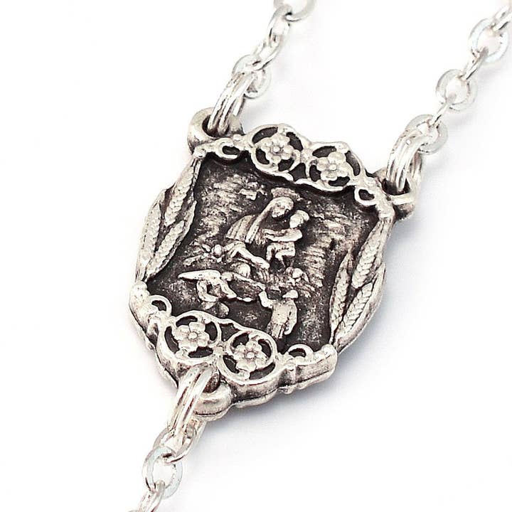 Ghirelli Rosaries - Wholesale Prayer Beads Necklace - St. Pio of Pietrelcina Rosary6