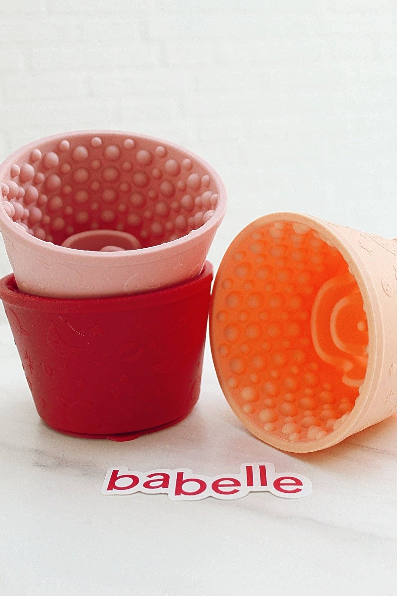 Babelle For Dogs – wholesale Pet bowl – Cat/dog – The Swirlie Lickbowl - Rose 4