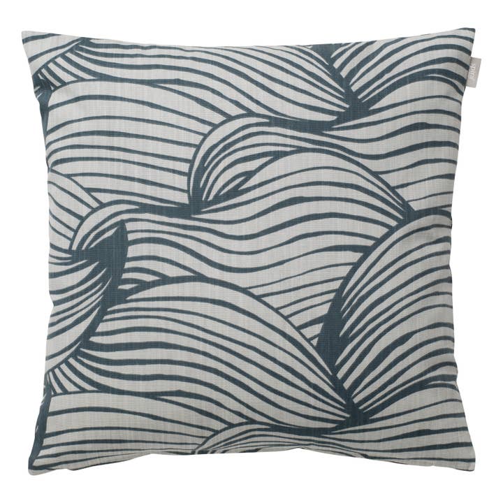 WAVE 50 Cushion Cover 50x50 cm - Blue for wholesale by Spira of Sweden