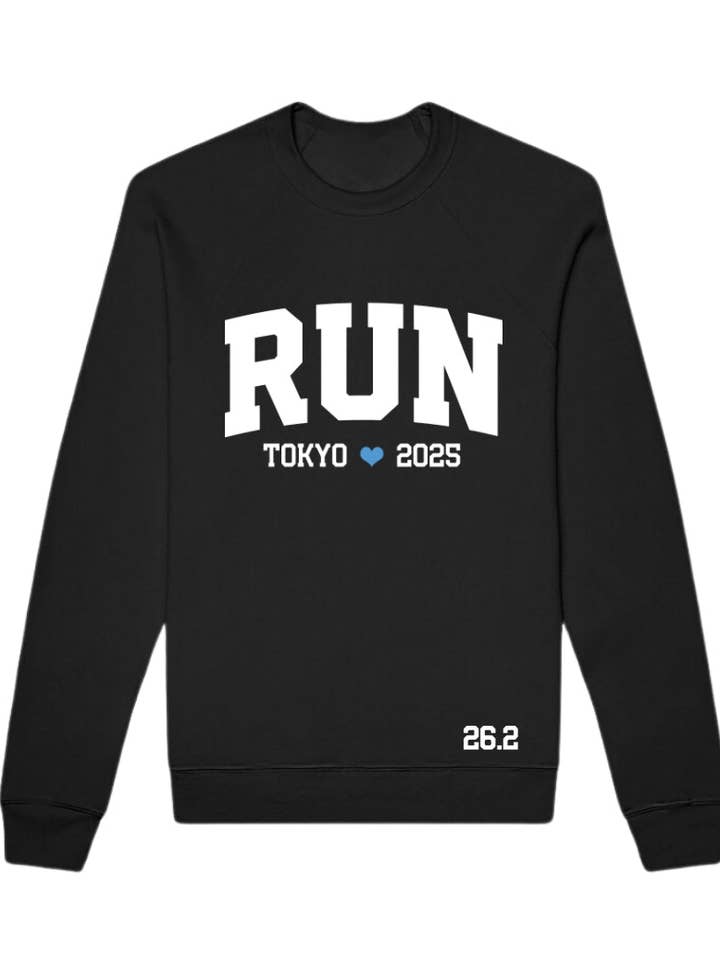RUN Tokyo Sweatshirt for wholesale by Sarah Marie Running Co
