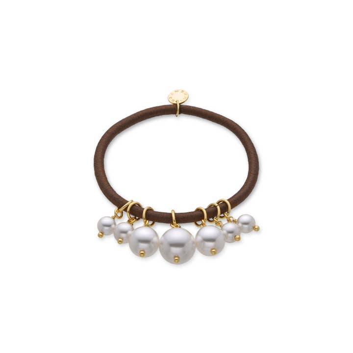 Luxenter - Wholesale Choker/Collar - Coletero de Perla Blanca acabado en oro amarillo de 18k - Diarane