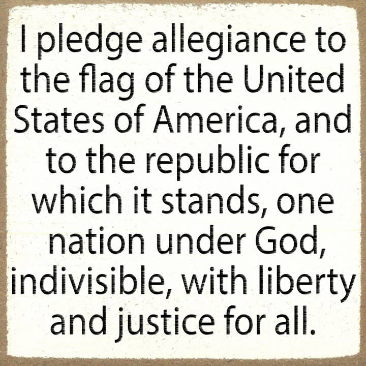 Gar Wholesale Inc. - Wholesale Sign - 5X5-267 Pledge