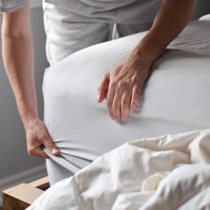 SISOMDOS - Wholesale Fitted Sheet - Adjustable cotton jersey fitted sheet - Wrinkle free Basic