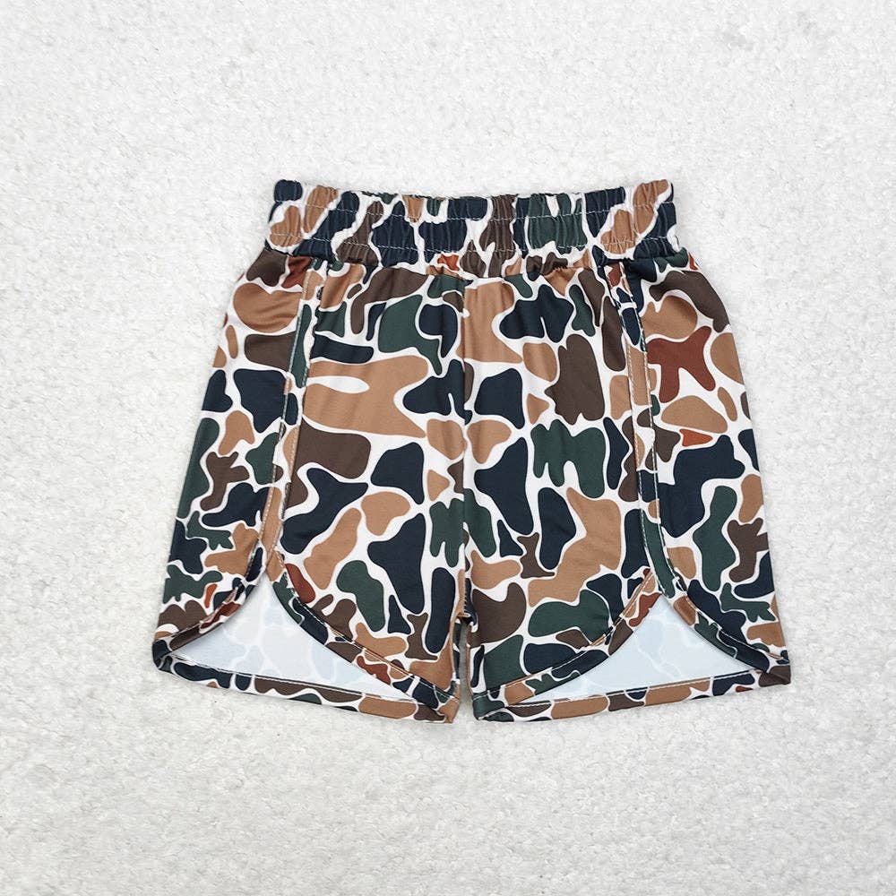 Aier Wholesale - Wholesale Mommy & me sets - Mommy and Me Baby Girls Camo Summer Shorts Bottoms2