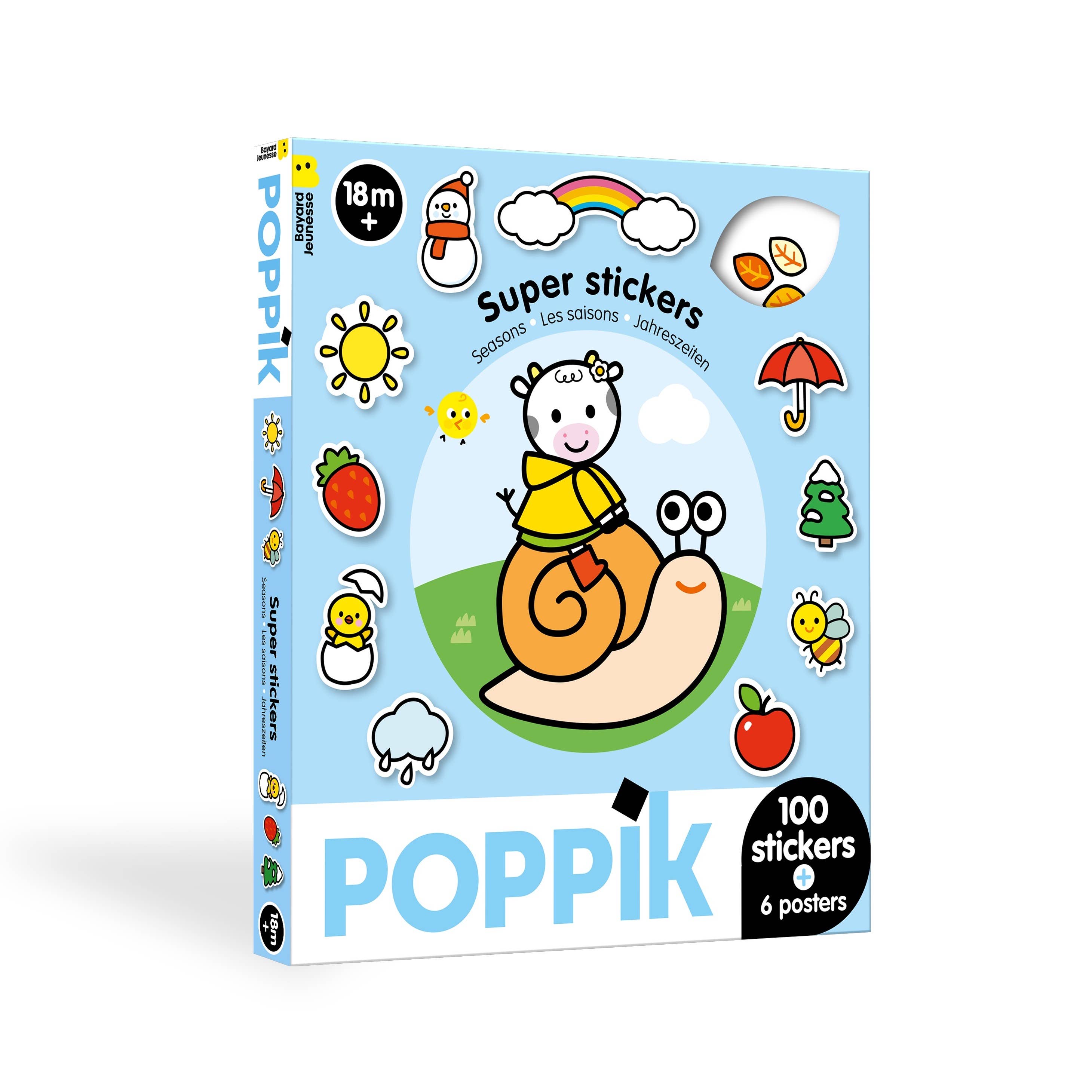 POPPIK - Vente Jeux de cartes - BOX STICKERS LES SAISONS0