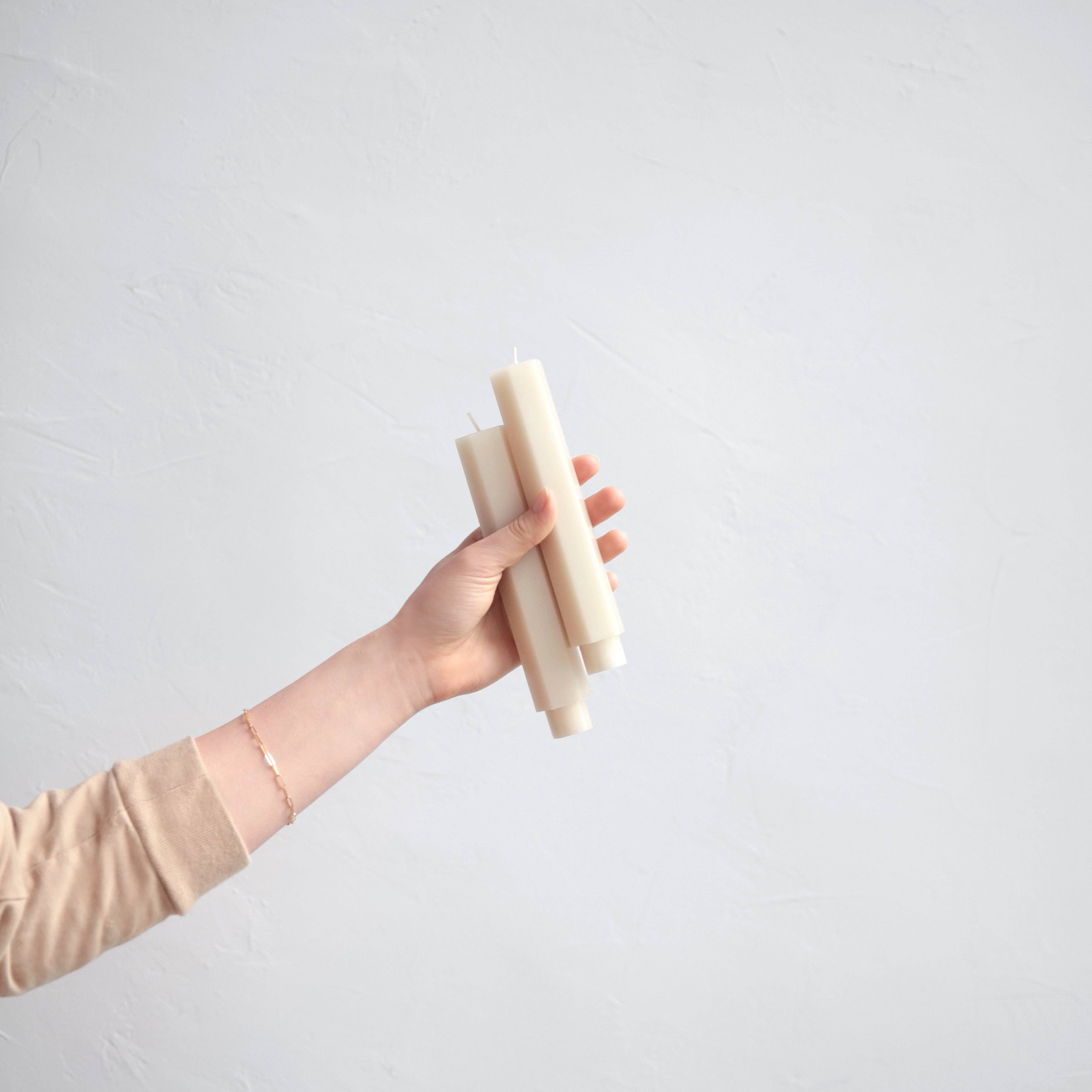 The Floral Society - Vente Bougies/bougeoirs coniques - Bougies effilées fantaisie de 6 pouces9