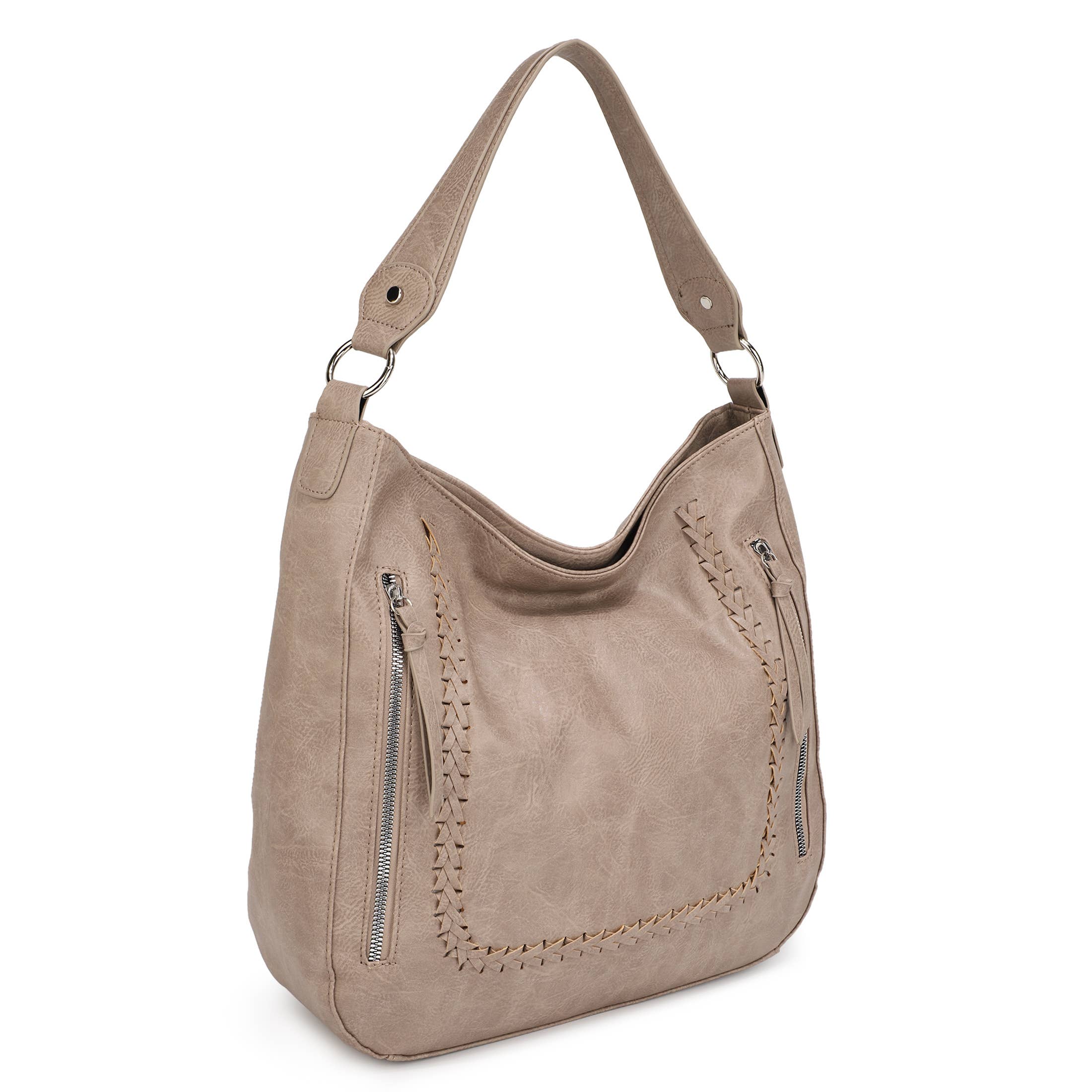 KAYLA+AVA - Wholesale Schoudertas - Dames - MARGE MULTI COMPARTIMENT HOBO TAS11