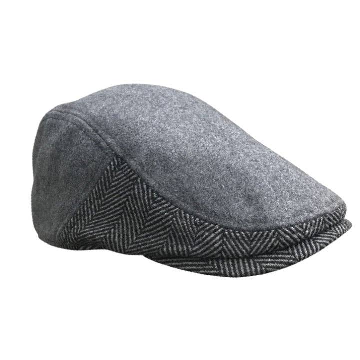 Boston Scally - Wholesale Newsboy/Schoolboy Hat - Unisex - The Legacy Boston Scally Cap - Allston Grey8