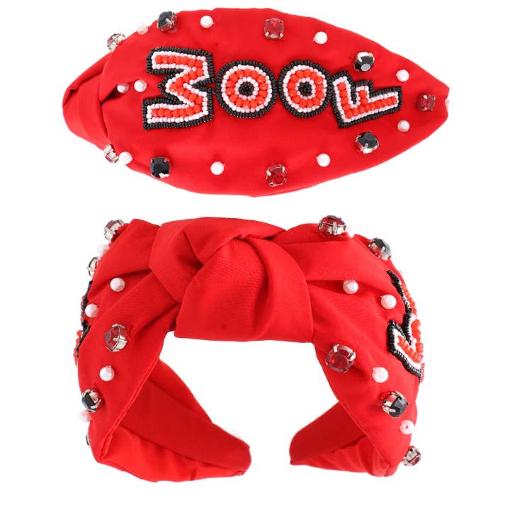 SP Sophia Collection - Wholesale Fashion Headband - Women's - Game Day Woof Headband
