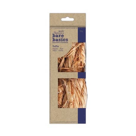 West Design Products - Wholesale Craft Supplies - Bare Basics - Raffia (50g) - Natural0