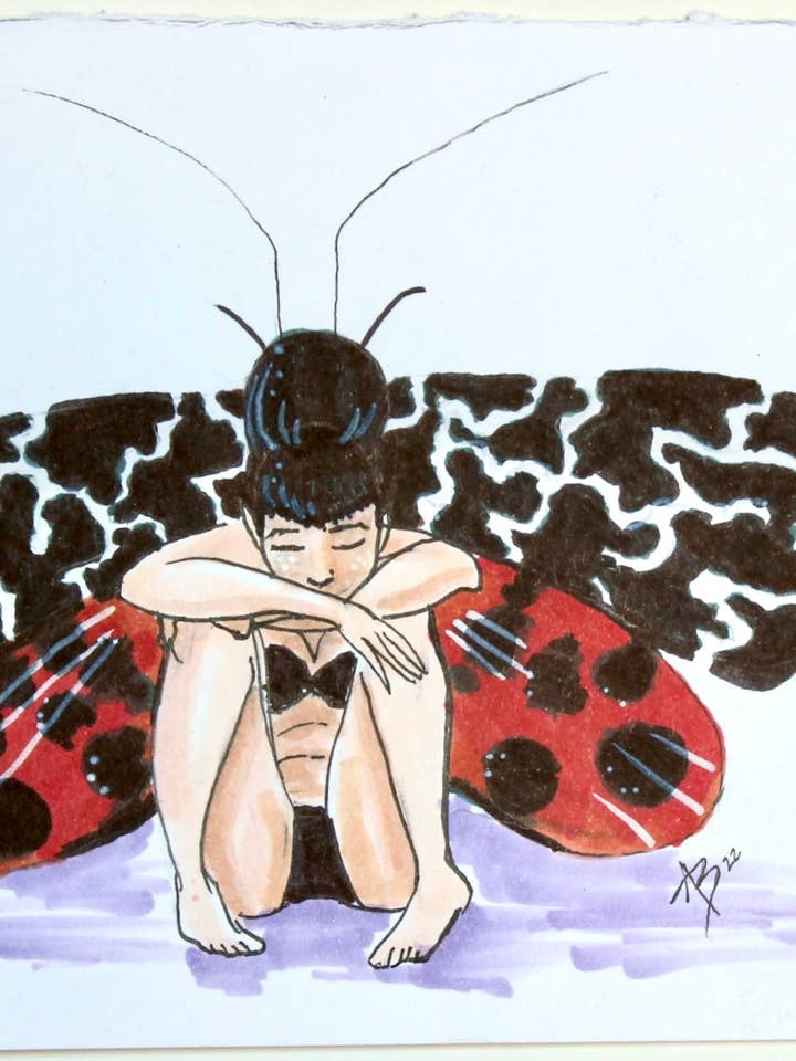 Garden Tiger Fairy Postcards for wholesale by Pincushion Pinups