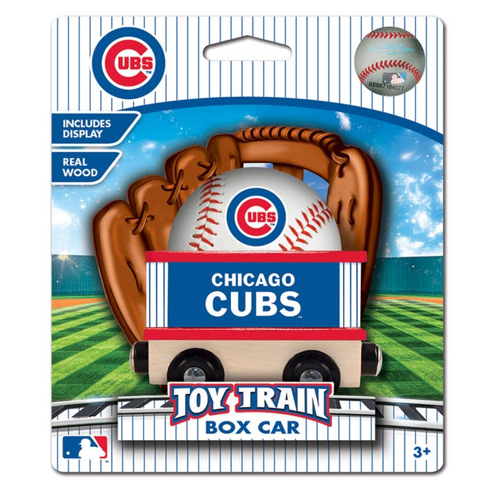 Masterpieces Puzzles - Wholesale Toy Car/Truck - Kids - Chicago Cubs Toy Train Box Car